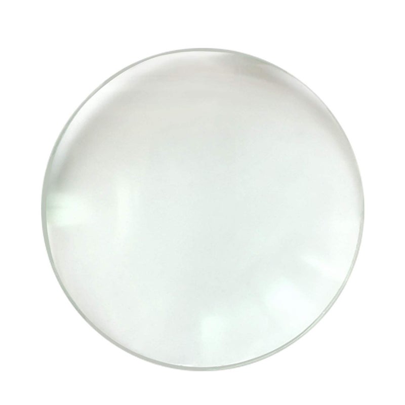 RUIXIB HD 30X Magnification Magnifying Glass 50MM Diameter Double Convex Lens Glass Optical Magnifier Glass Jewelry Loupe for Reading Coins Stamps Maps Craft Labs 90MM Focal Length - Image 1
